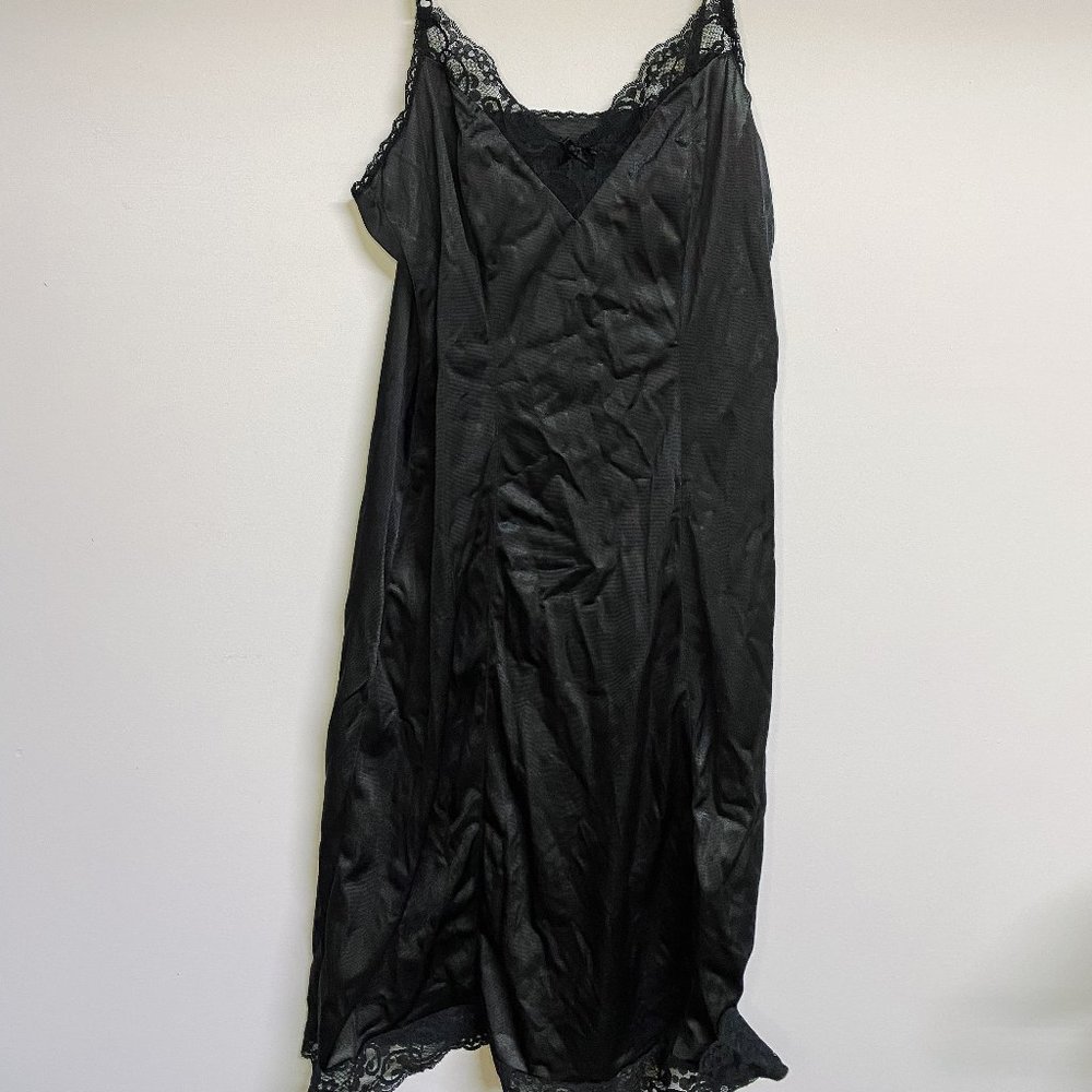 Black Slip Dress
